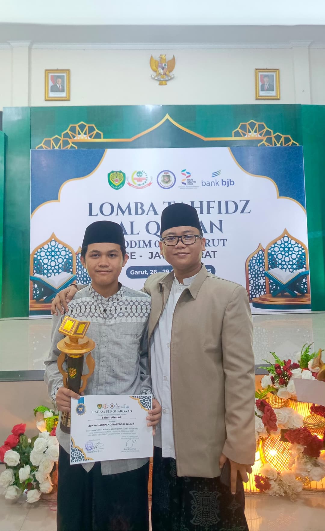 Fahmi-Ahmad-santri-Ponpes-Al-Azhar-Baitul-Islah-sabet-Juara-Harapan-III-Lomba-Tahfidz-Se--Jawa-Barat